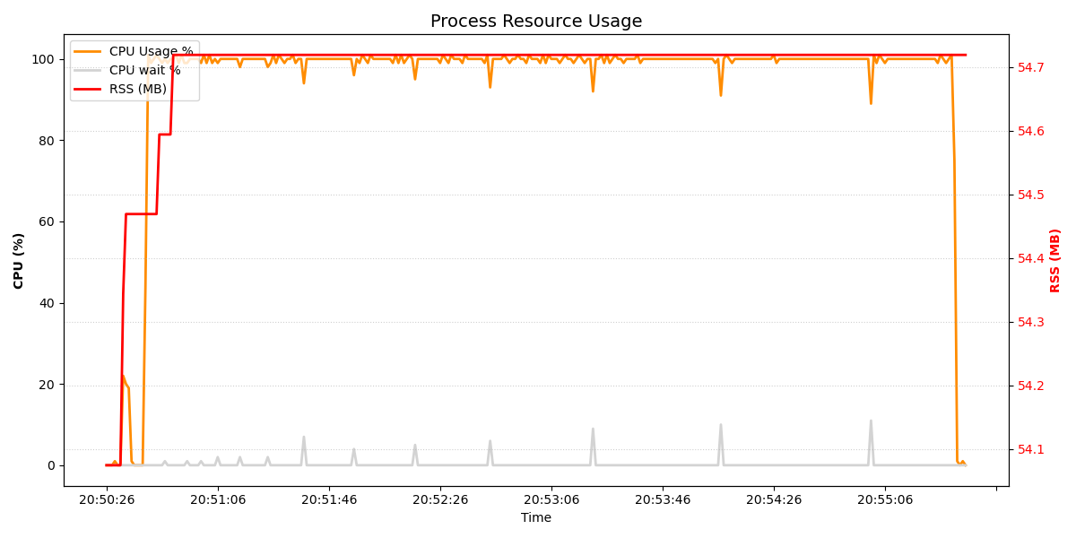 go Resource Usage